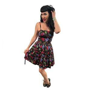 Betsey Johnson Water Color Dress Size 8